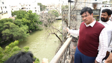 HYDRAA Commissioner Inspects Domalaguda, Baghlingampally, Ashoknagar; Orders Canal Expansion