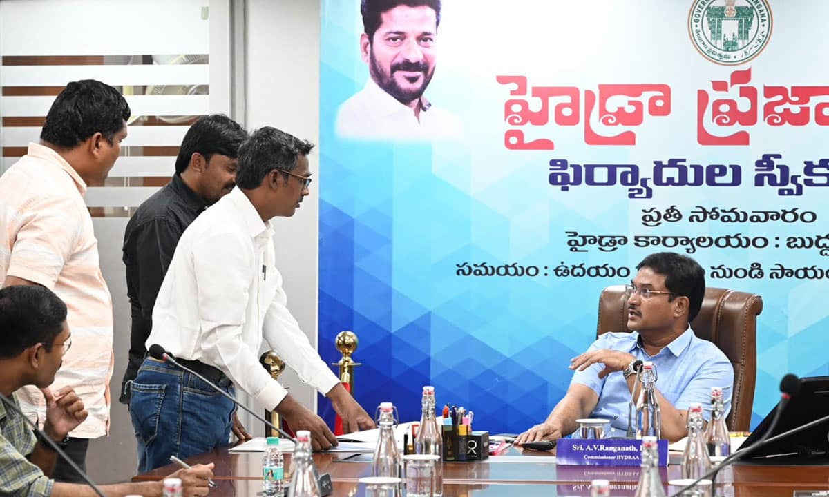 HYDRAA on Alert After Citizens Slam Negligence; 43 Complaints Filed Over Monsoon Problems in Hyderabad