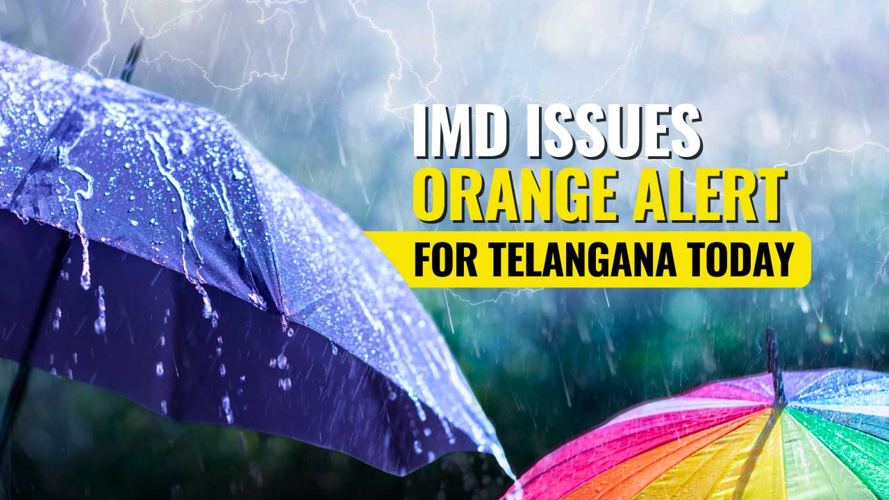 Heavy rainfall and waterlogging are expected in several parts of Telangana and Hyderabad. (File Photo)
