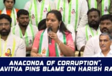 Kaleshwarama Case: “Anaconda of Corruption”, Kavitha Pins Blame on Harish Rao, Says KCR was Made Scapegoat