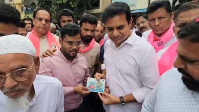 KTR Launches ‘Congress Baaki Card’ Campaign, Accuses Ruling Party of Betraying Voters