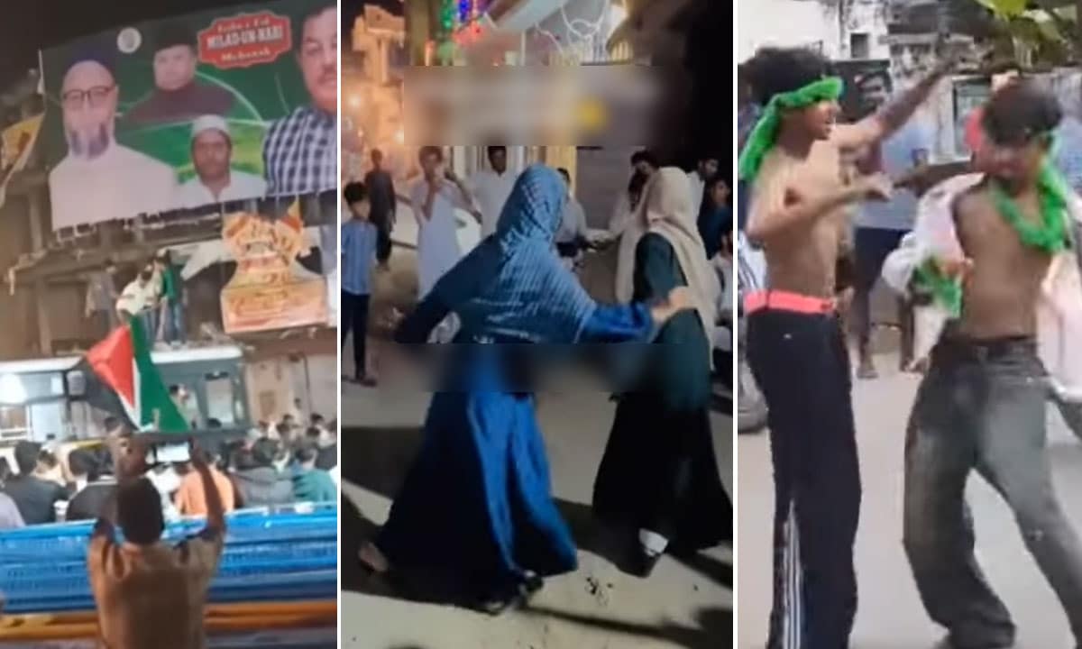 Hyderabad Celebrates Milad-un-Nabi with Enthusiasm — But Youth Performing Bike Stunts, Is This the Right Way to Celebrate?