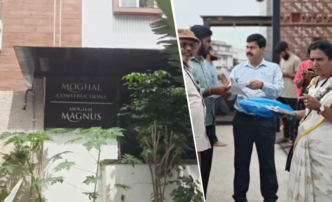Shocking Action in Shanti Nagar: GHMC Seals Illegal Floor and Penthouse at Moghal Magnus Apartment