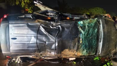 One Killed, Seven Injured as Car Overturns on ORR in Hyderabad