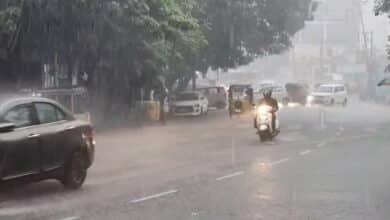 Heavy Rain Lashes Hyderabad, Traffic Chaos and Public Hardship