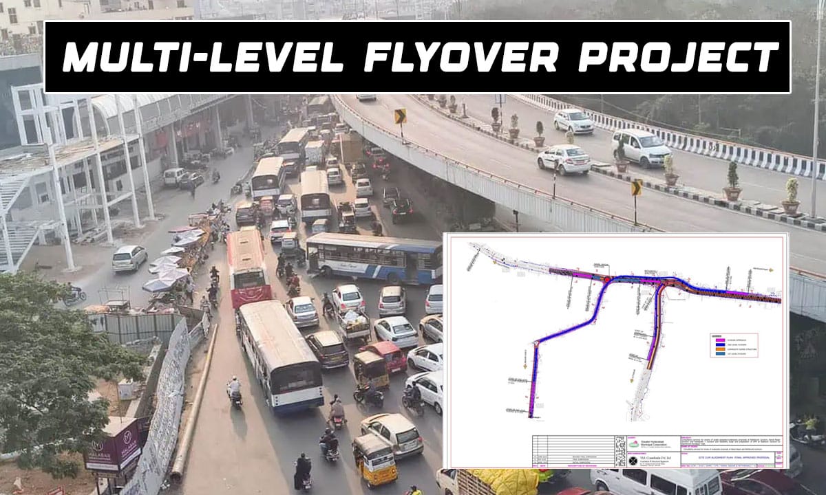 Hyderabad Gears Up for Two-Level Flyover to Ease Mehdipatnam–Tolichowki Congestion