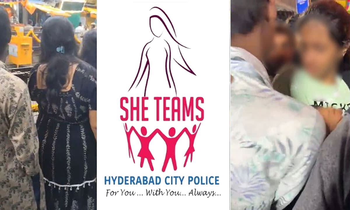 SHE Teams Hyderabad Crack Down on Misconduct During Ganesh Festival, 1,612 Offenders Caught
