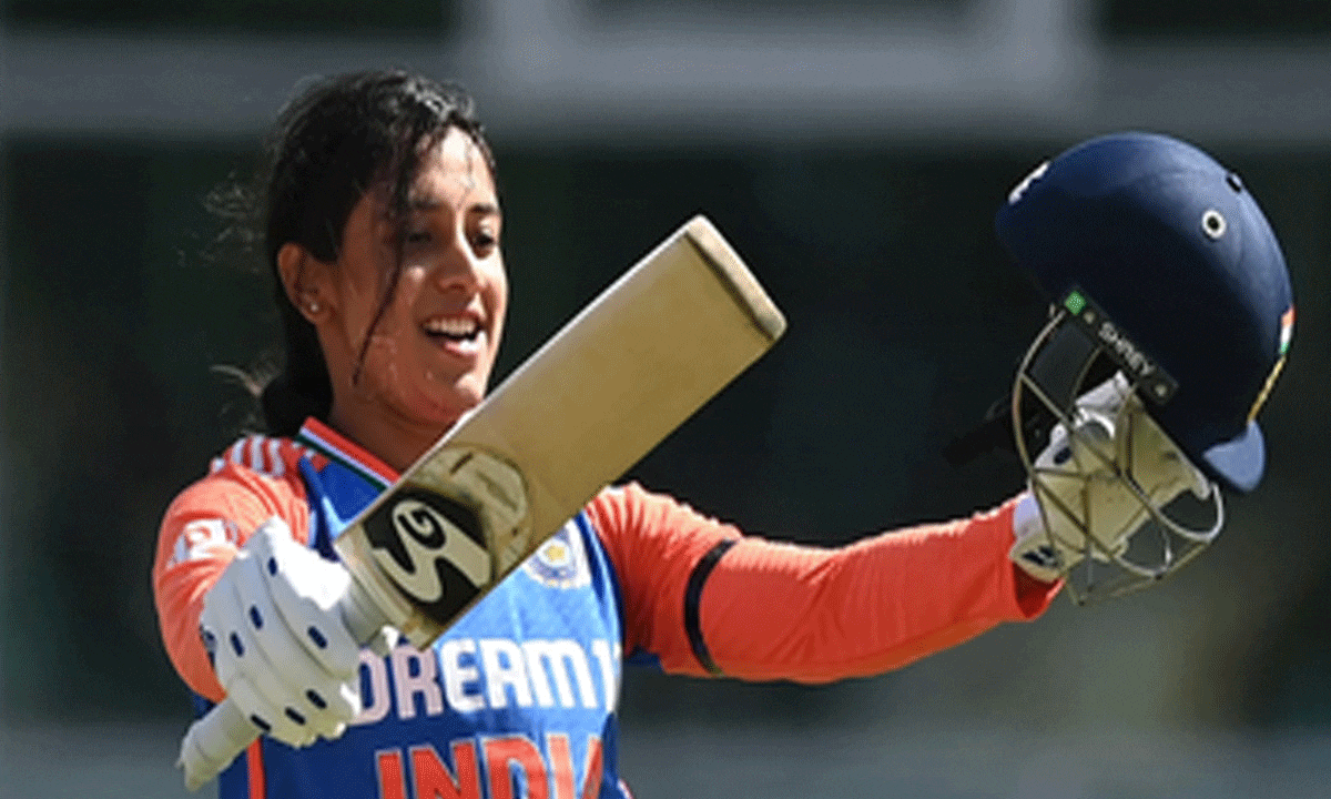 Smriti Mandhana reclaims No. 1 spot in ICC Women’s ODI batting rankings