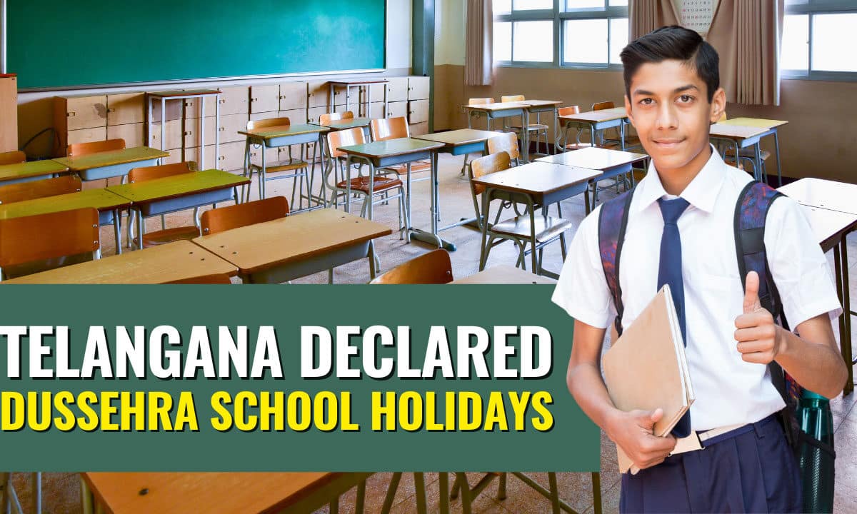 Telangana announces a 13-day Dussehra school holiday period from September 21 to October 3, 2025, the longest break in India.