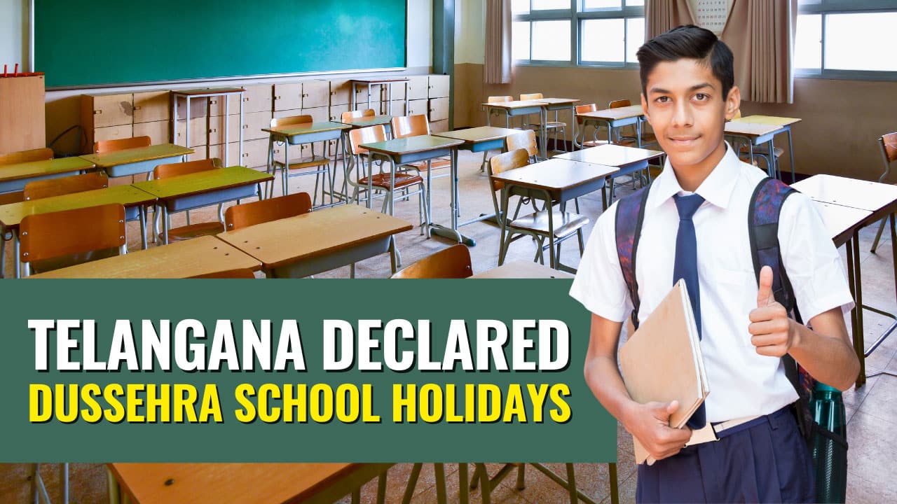 Telangana announces a 13-day Dussehra school holiday period from September 21 to October 3, 2025, the longest break in India.