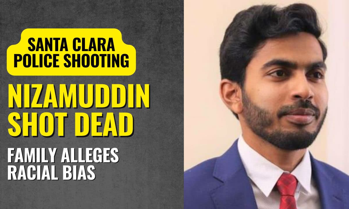 Telangana software engineer Mohammed Nizamuddin was fatally shot by Santa Clara Police. His family alleges racial discrimination and disputes the official account, demanding answers and repatriation.