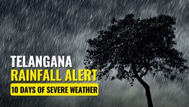 Telangana has been placed on high alert as it braces for a critical and potentially devastating 10-day weather period, with forecasts predicting heavy to extremely heavy rainfall.