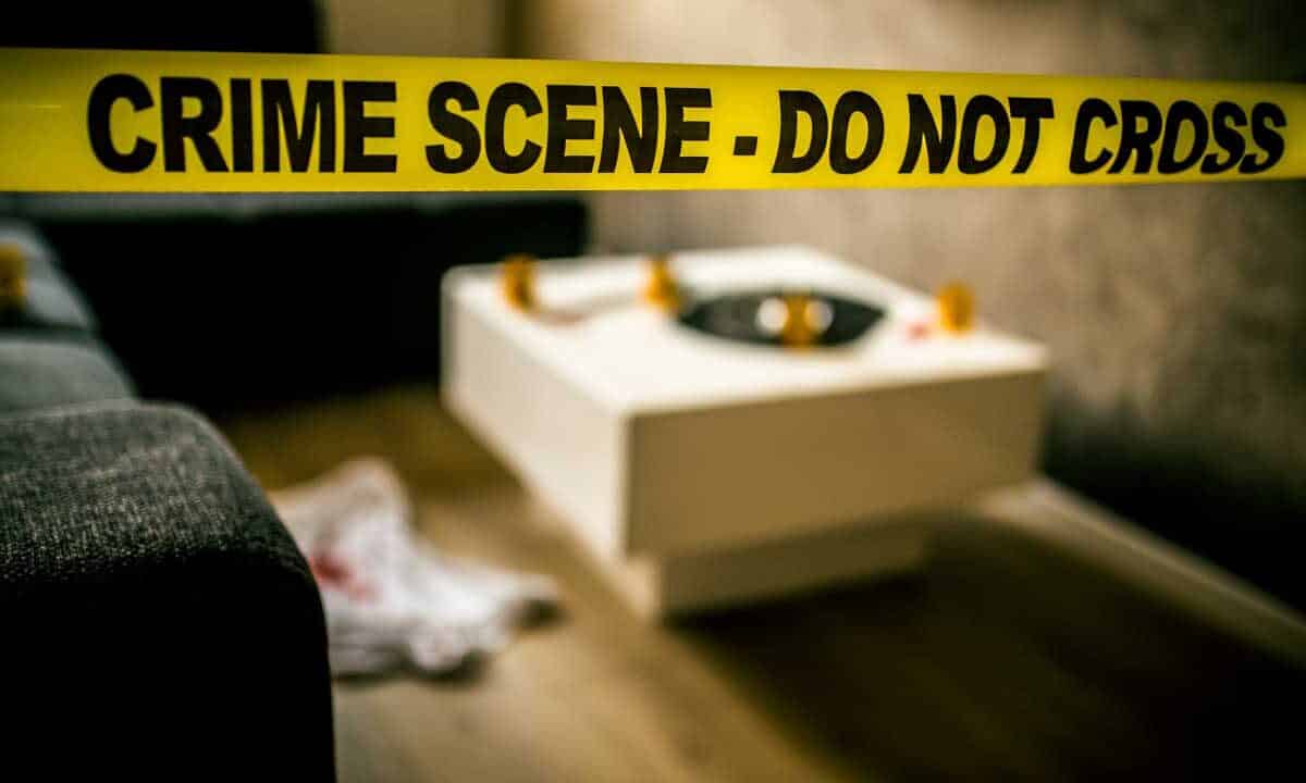 Hyderabad Police officials at the scene near Kismatpur bridge where the crime was reported. (Representative Image)