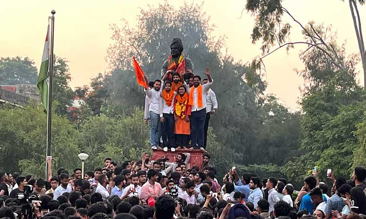 Victory of 'Nation First' ideology: HM Amit Shah on ABVP's big win in DUSU polls