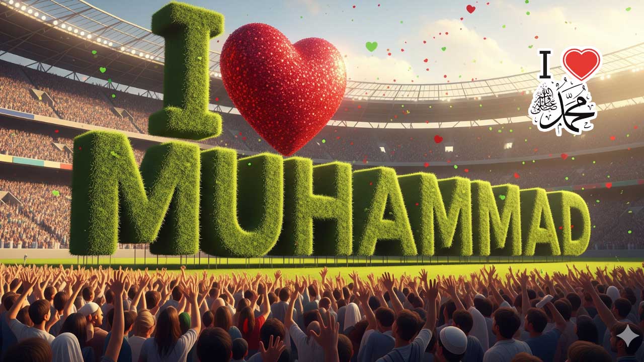 The "I Love Muhammad" expression of love that went viral across social media platforms in response to the Kanpur FIR.