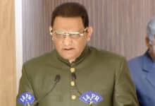Mohammed Azharuddin takes oath as Telangana Cabinet minister
