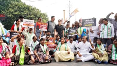 Near total shutdown in Telangana over reservation for Backward Classes