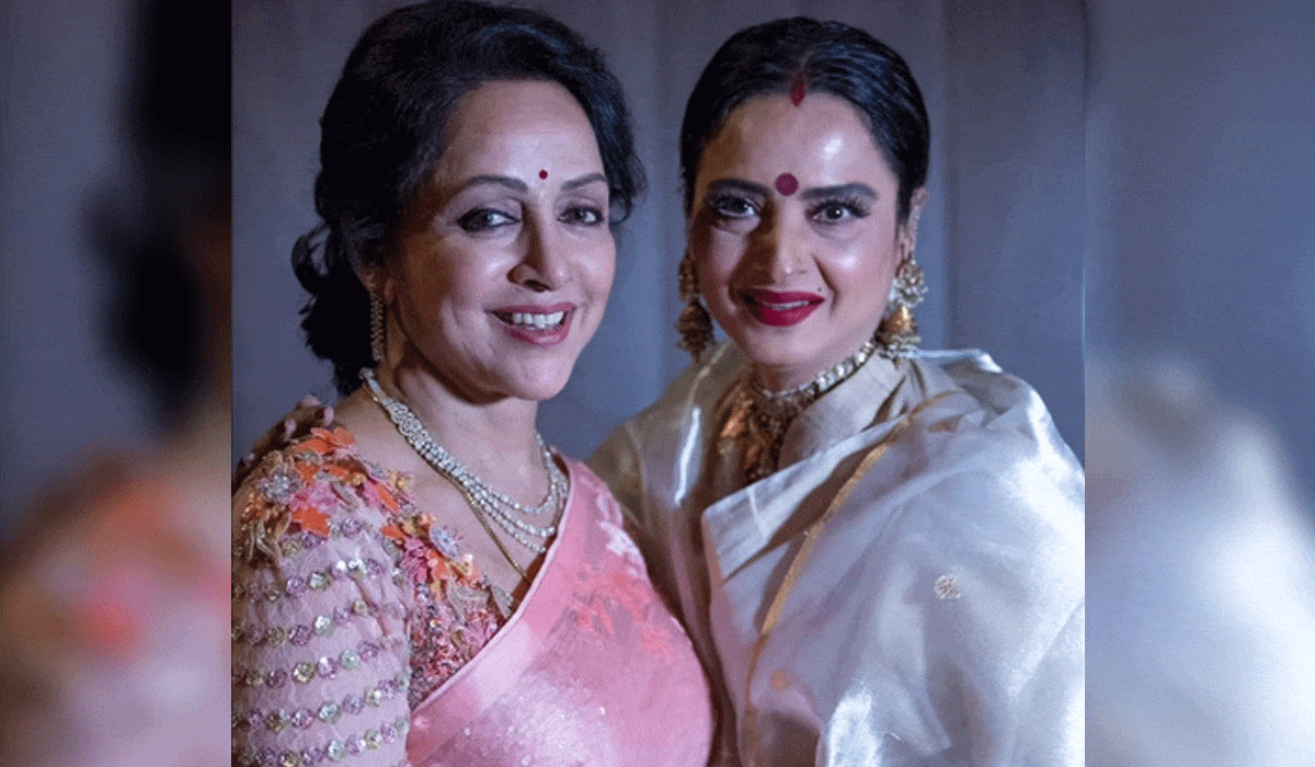 Hema Malini wishes 'timeless beauty' Rekha Happy Birthday: 'Our mothers were our driving forces'