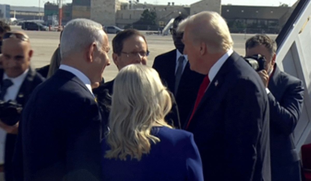 Trump receives warm welcome in Israel as Hamas begins releasing hostages