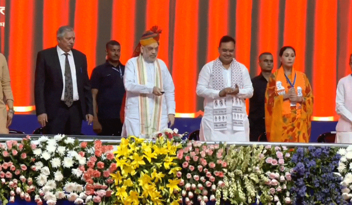 Amit Shah inaugurates; lays foundation stone of development works worth Rs 9,315 crore in Rajasthan