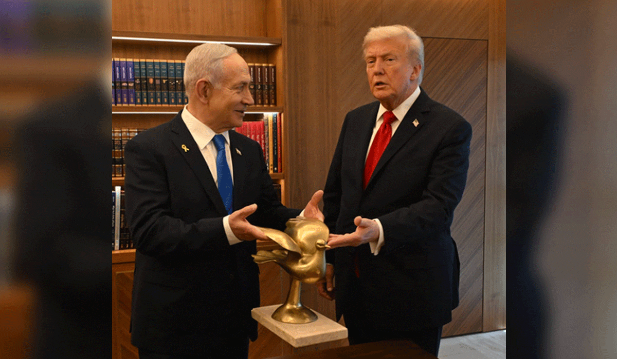 Man of exceptional courage and patriotism: Trump heaps praise on Netanyahu