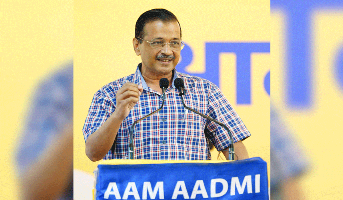 No alliance with Congress’: Kejriwal says AAP to go it alone in Goa polls