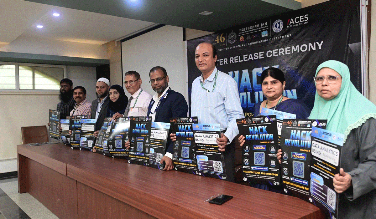 Invitation to Participate in Hack Revolution 2025 – MJCET’s Annual 15-Hour Hackathon