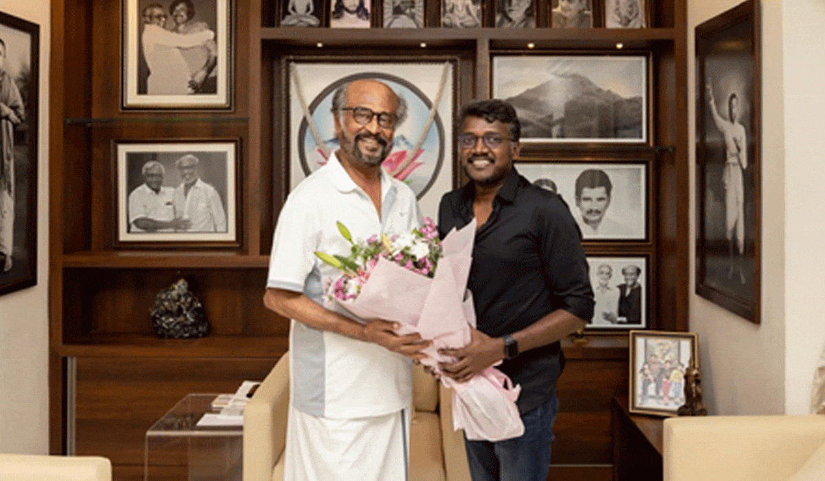 Your hardwork and your proficiency amaze me, says Rajinikanth to 'Bison' director Mari Selvaraj