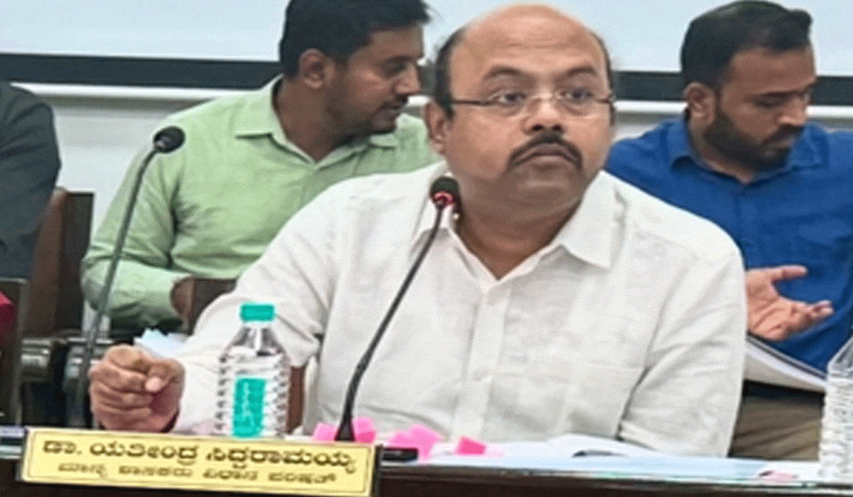 My father is at fag end of his political career: Karnataka CM Siddaramaiah's son Yathindra