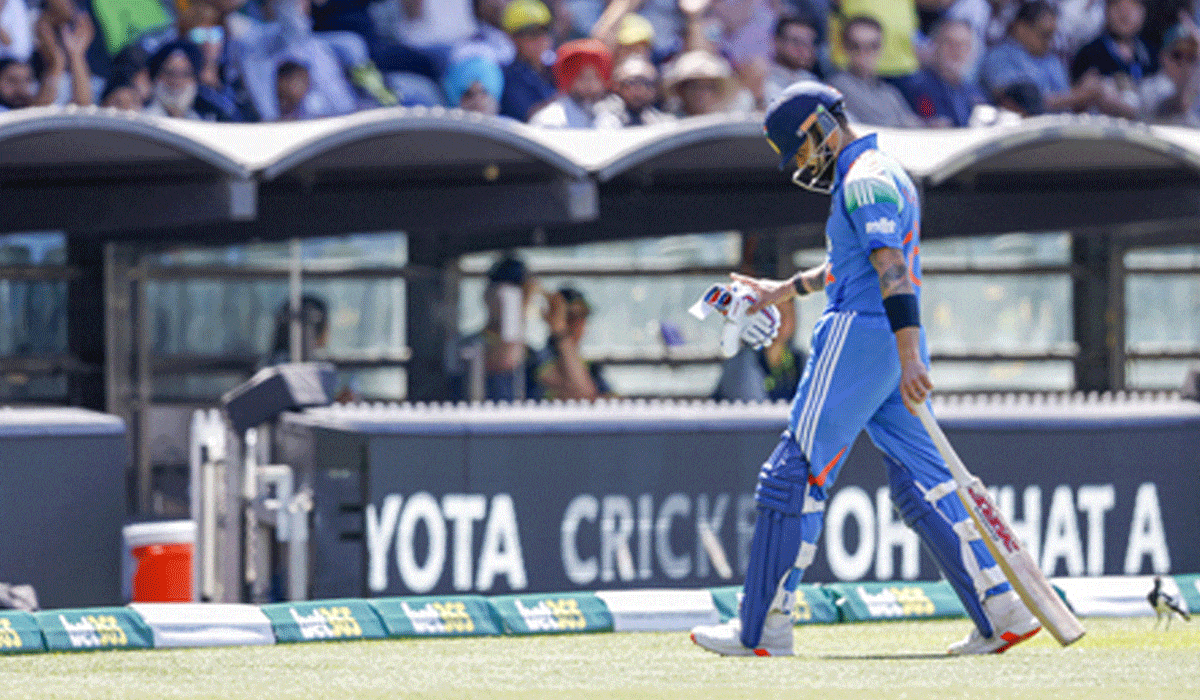 IND v AUS: Virat Kohli registers successive ducks in ODIs for the first time