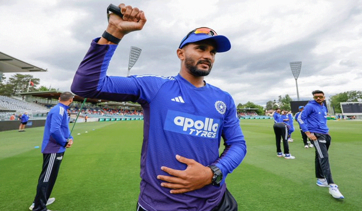 1st T20I: Nitish Reddy ruled out of first three matches against Australia due to neck spasm