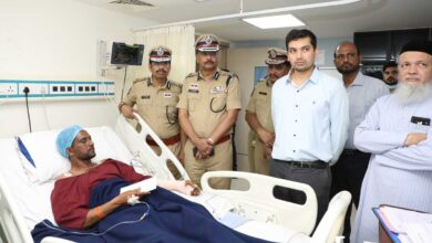 DGP Assures Job to Civilian Hero Injured While Aiding Police