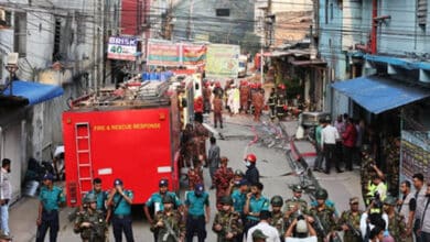 16 dead in blaze at Bangladeshi chemical warehouse, garment factory