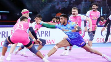 PKL 12: Nitin Kumar's Super 10 helps Jaipur Pink Panthers beat Bengal Warriorz to keep top-8 hopes alive