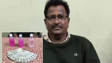 Pedda Amberpet Line Inspector Caught Red-Handed by ACB While Accepting ₹6,000 Bribe