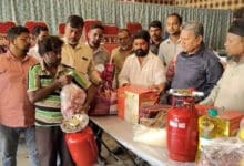 AIMIM Distributes Relief Kits to Rain-Affected Families in Karwan
