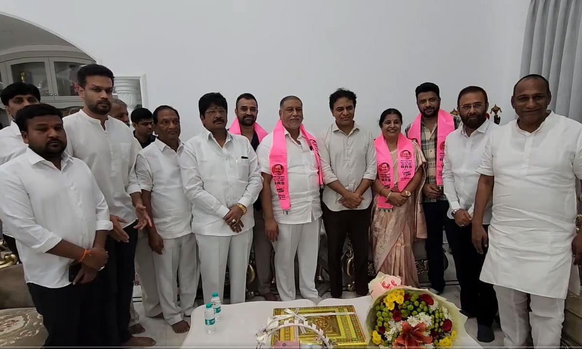 Boost for BRS as Ali Muscati and Shakeela Reddy Join Party Ahead of By-Election