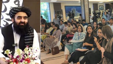 Women Journalists Attend Muttaqi’s Second Delhi Press Briefing; Afghan FM Calls Previous Absence a ‘Technical Issue’