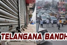 Telangana Bandh Over 42% BC Quota Gets Strong Statewide Response, Public Life Disrupted