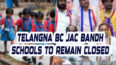 Schools to Remain Closed Tomorrow as Telangana BC JAC Calls Statewide Bandh