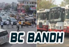 Telangana BC Bandh Brings State to a Standstill, Public Transport Disrupted