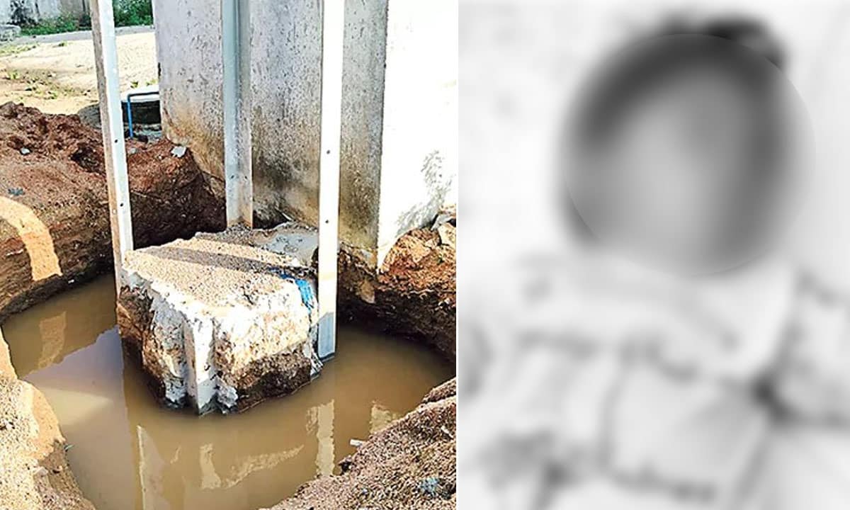 Telangana Tragedy: 3-Year-Old Boy Drowns in Uncovered Pit Dug for Electric Pole