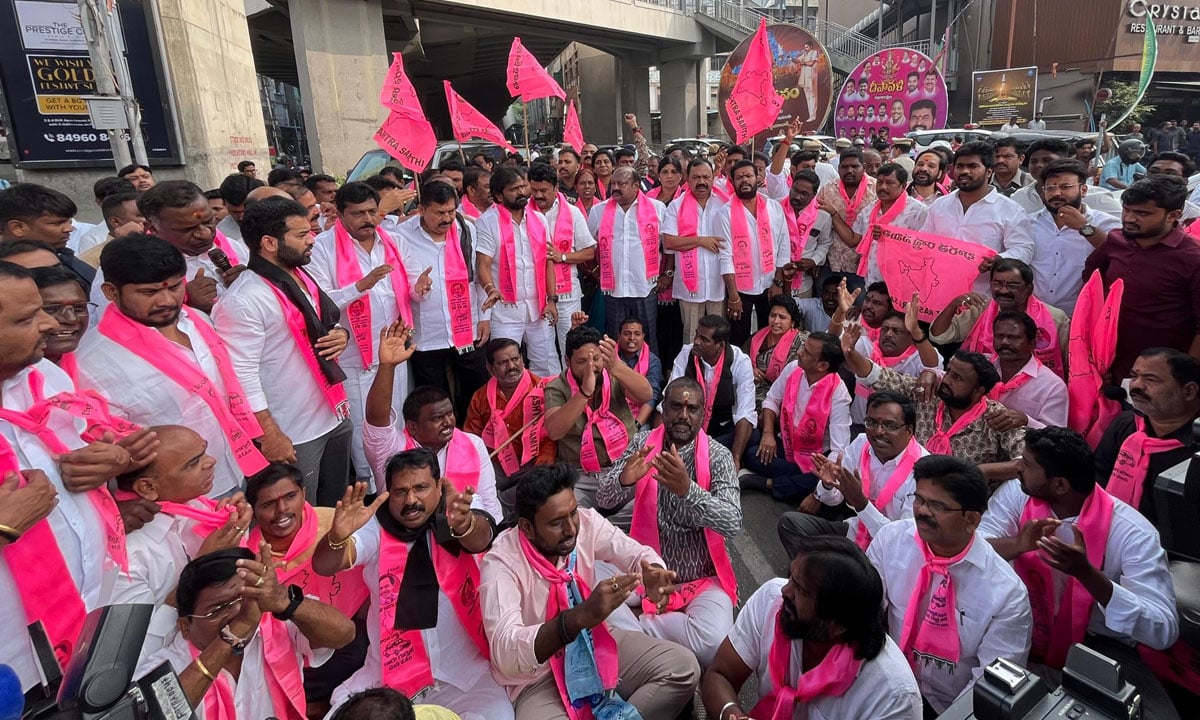 Massive Response to BC Bandh: BRS Leaders Join Call for 42% Reservation