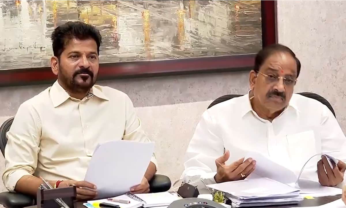 CM Holds Video Conference with Officials to Review Cyclone Montha Preparedness