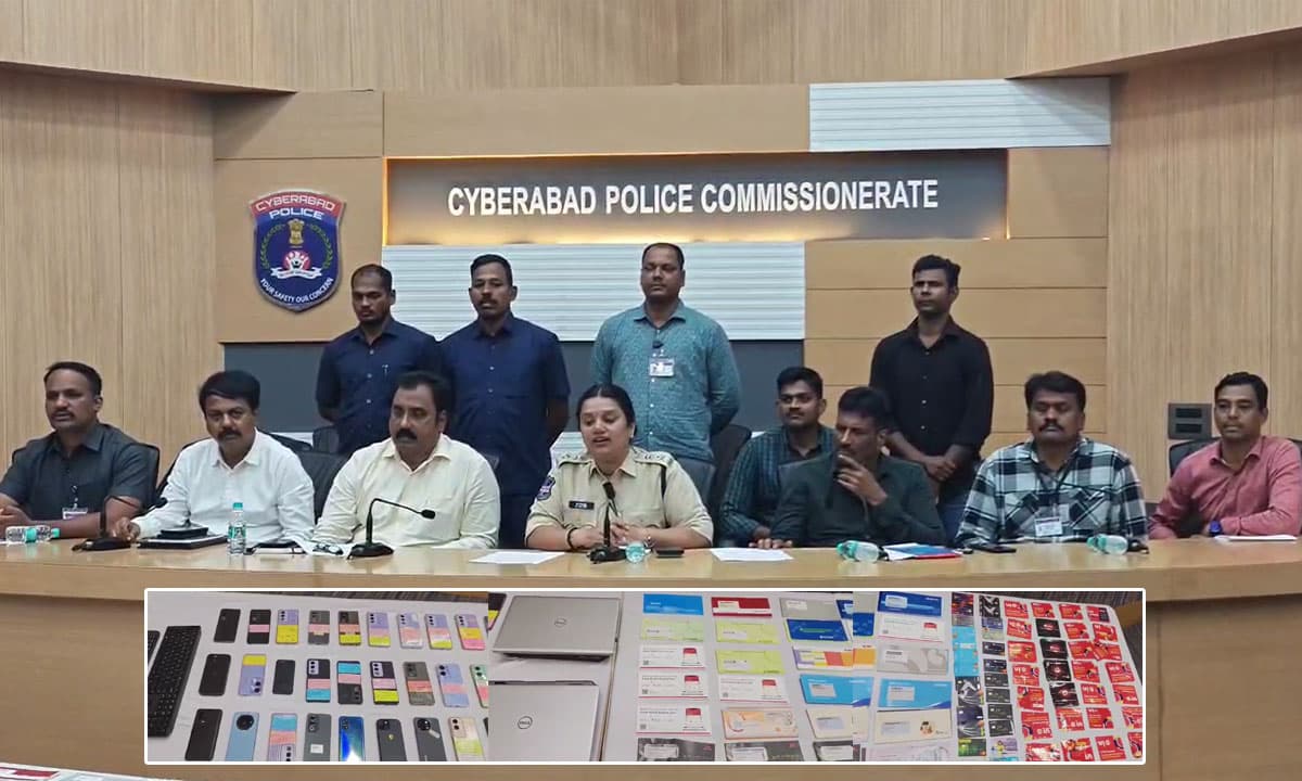 Cyberabad Police Bust ₹14 Lakh Online Gaming Scam, Five Arrested for Aiding Cyber Gang