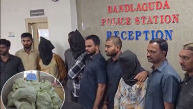 Interstate Drug Network Busted: Hyderabad Police Seize 908 Kg of Ganja Worth ₹2.7 Crore