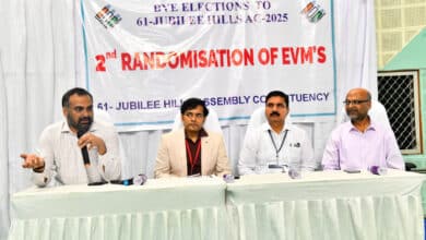 Second Phase of EVM Randomization Completed for Jubilee Hills Bypoll in Hyderabad