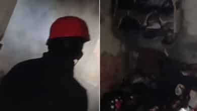House Gutted in Fire Caused by Short Circuit at Borabanda