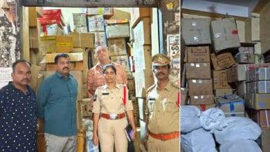 Hyderabad Task Force Seizes ₹18 Lakh Worth of Illegal Firecrackers in Afzalgunj
