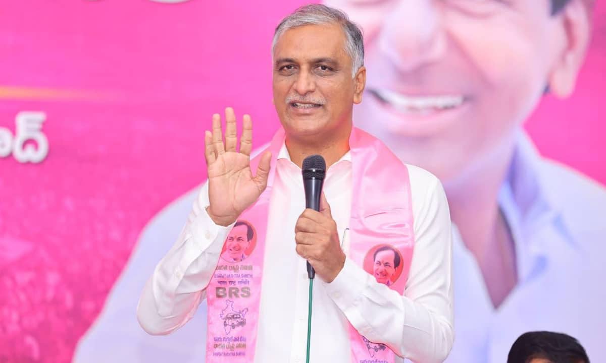 Harish Rao Slams Congress and BJP, Urges Voters to Back Maganti Sunitha in Jubilee Hills By-Election